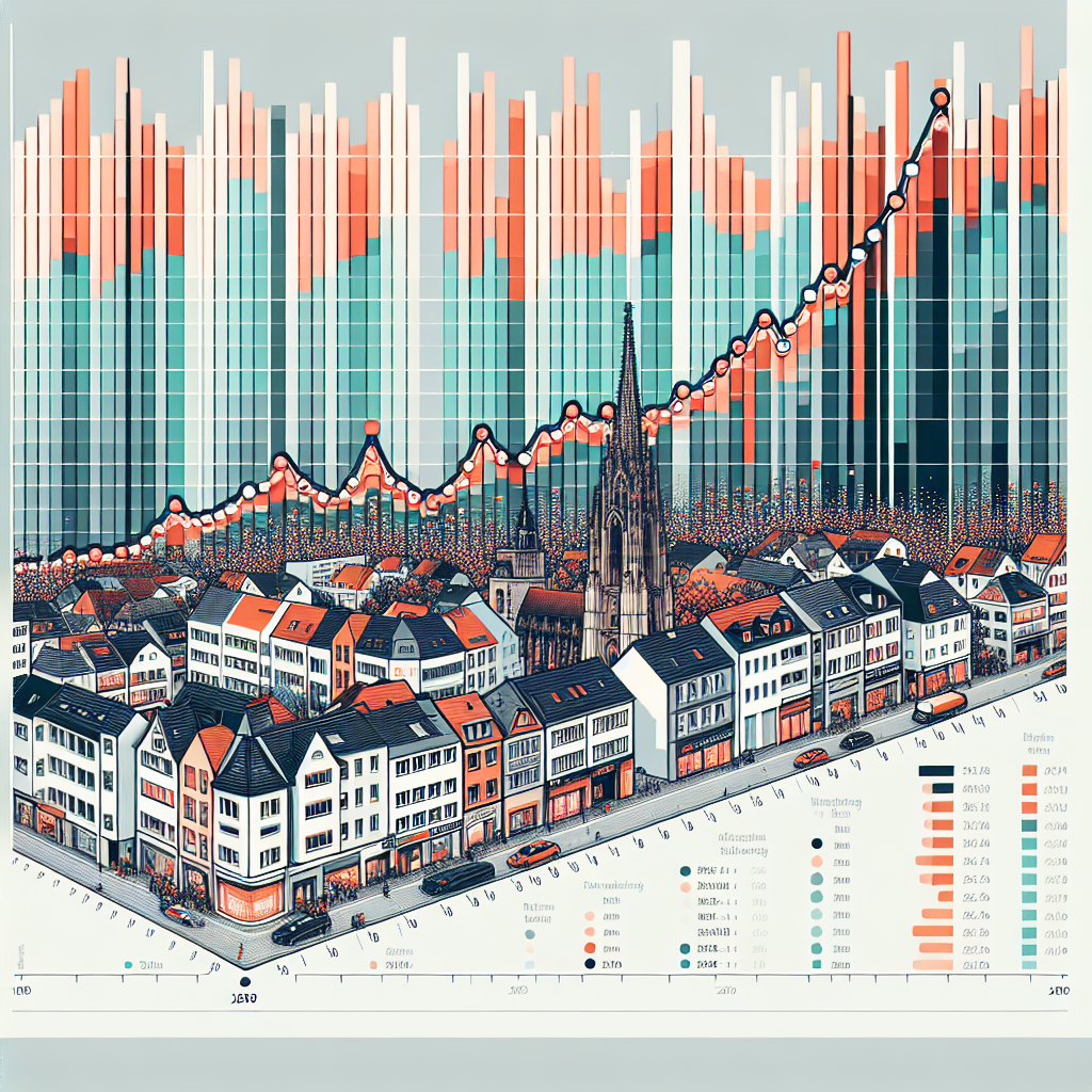 Mietspiegelentwicklung Fürth letzte 10 Jahre